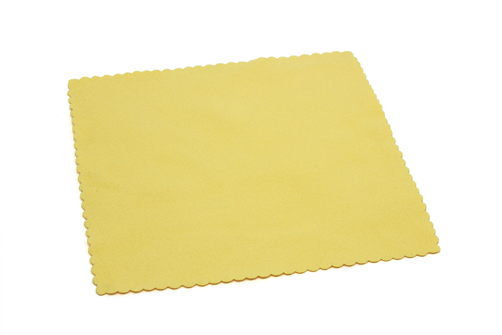6x6 Mwipes™ Microfiber Suede Lens Cleaning Cloth - Pack of 20 White
