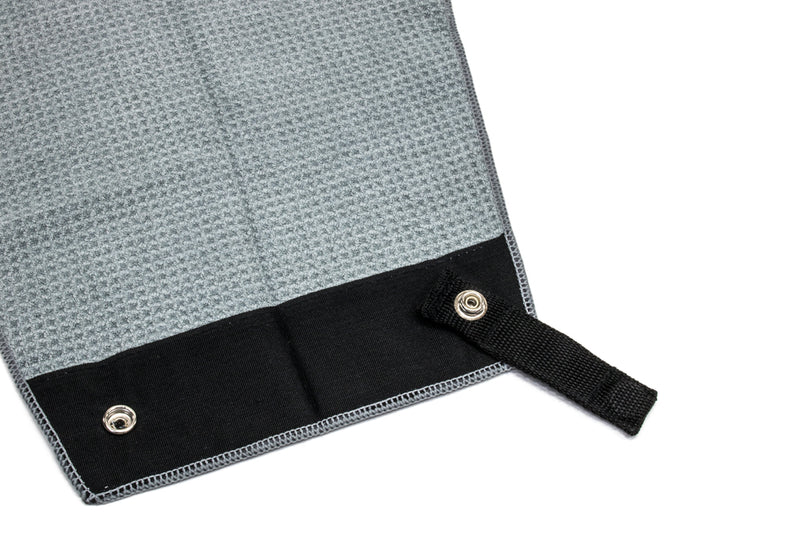 Magnetic Microfiber Golf Towel (400 gsm, 16 in. x 24 in.) by Clothlete