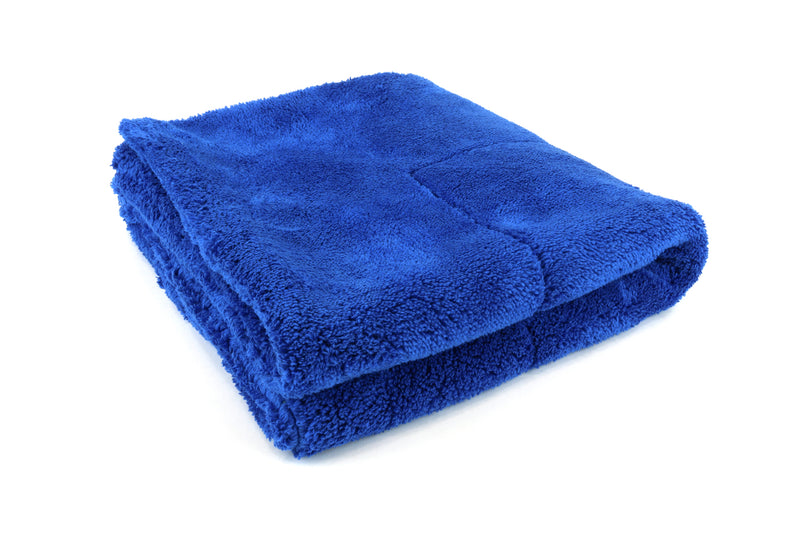Motherfluffer Mega Plush Automotive Towel (1100 gsm, 22 in. x 22 in.) - Great for Drying, Dusting and Rinseless Wash