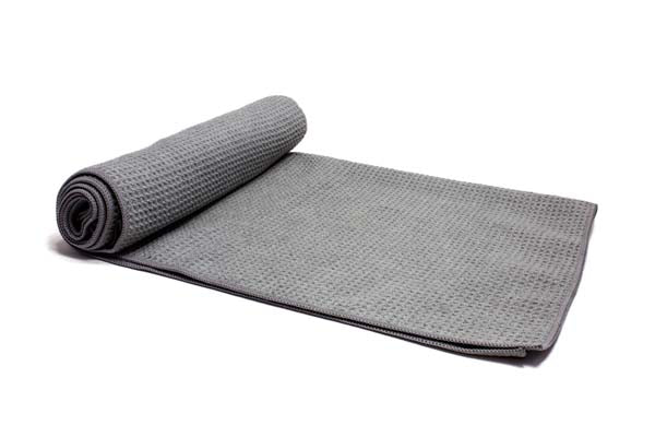 SHW Waffle Weave Microfiber Towel, Grey