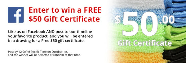 $50 Gift Certificate Giveaway