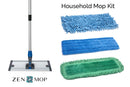 Household Mop with Microfiber Pads