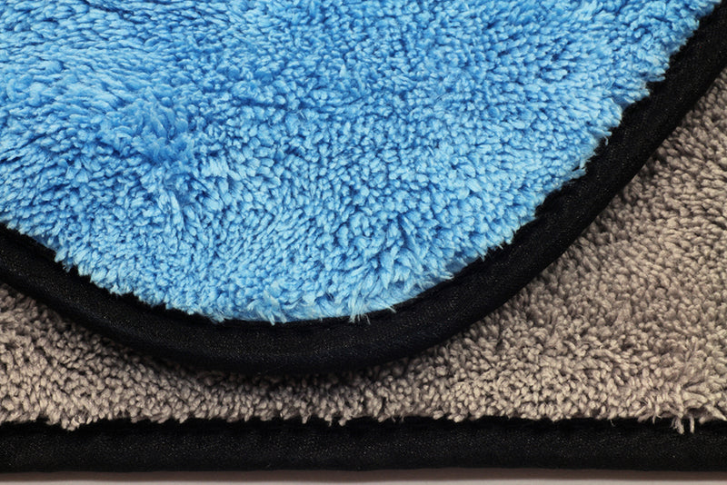 Extra Fluffy Microfiber Rinseless / Waterless Wash Cloth & Polishing Towel  (700 gsm, 16 in. x 16 in.)