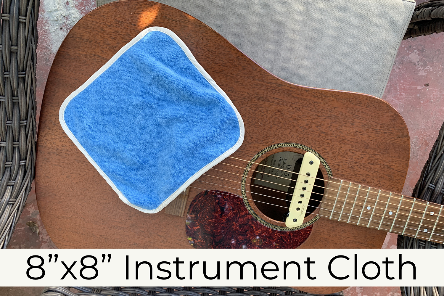 Super Soft Microfiber Instrument Cloth (8 in. x 8 in.)