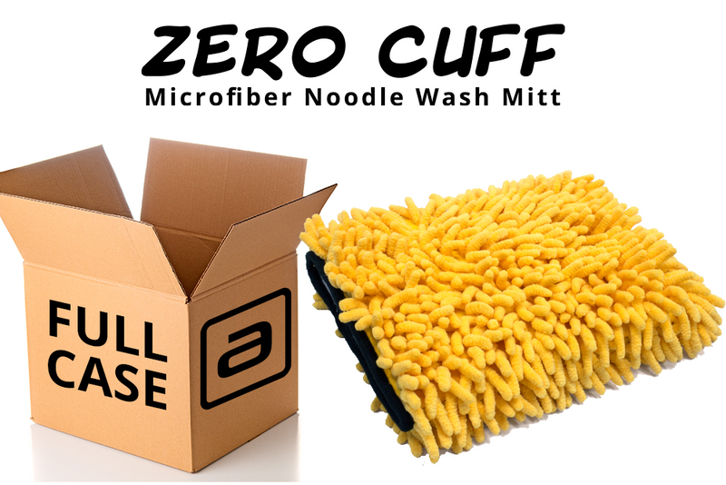 Autofiber [Zero Cuff] Microfiber Wash Mitt (7 in. x 9 in.) Case of 25