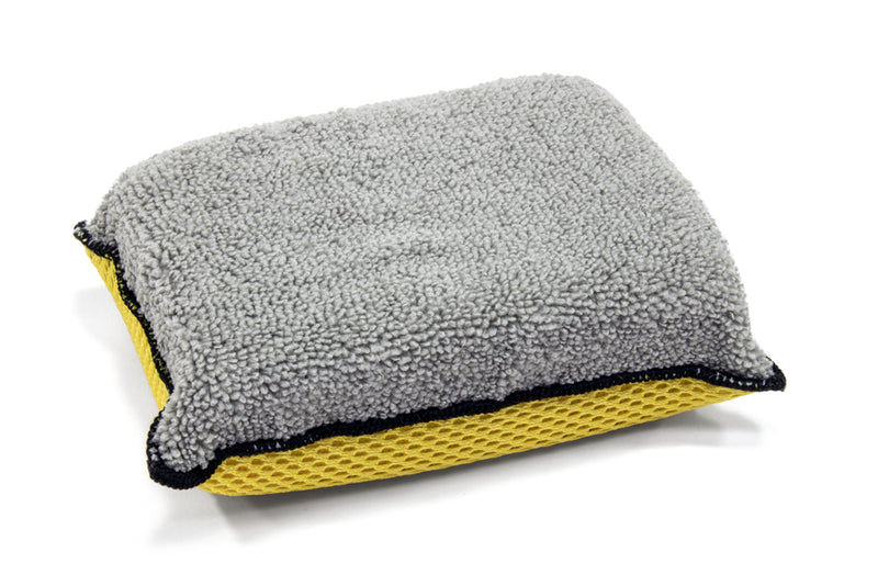 Microfiber Mesh & Terry Block Sponge for Interior and Upholstery (5 in. x 3.5 in. x 1.75 in.)