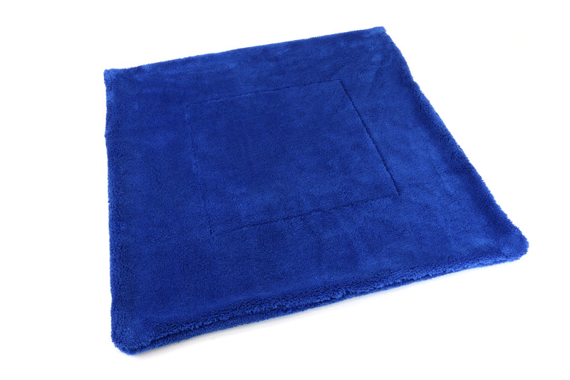 Motherfluffer Mega Plush Automotive Towel (1100 gsm, 22 in. x 22 in.) - Great for Drying, Dusting and Rinseless Wash