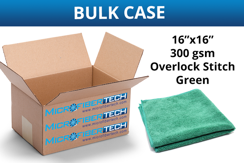 All-Purpose, Cleaning, Dusting, Wiping, Microfiber Towel (300 gsm, 16 in. x16 in.) CASE of 240