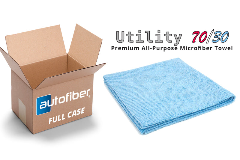 Ultrafine 70/30 Edgeless Terry Microfiber Detailing Towels (300 gsm, 16 in. x 16 in.) Case of 240
