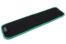 20'' x 5.5'' Microfiber Wet Mop Pad with Green Edge Stitching