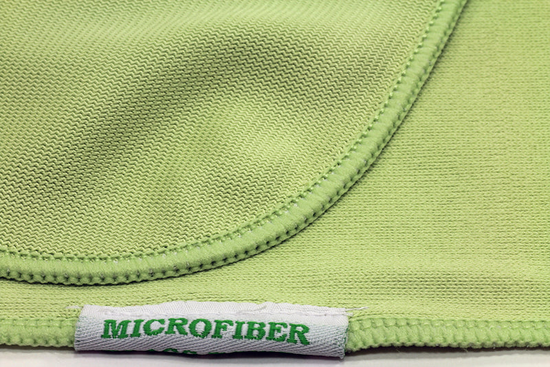 Microfiber Glass, Window and Mirror Cleaning Towel - No Lint or Streaks (260gsm, 12 in. x 16 in.)