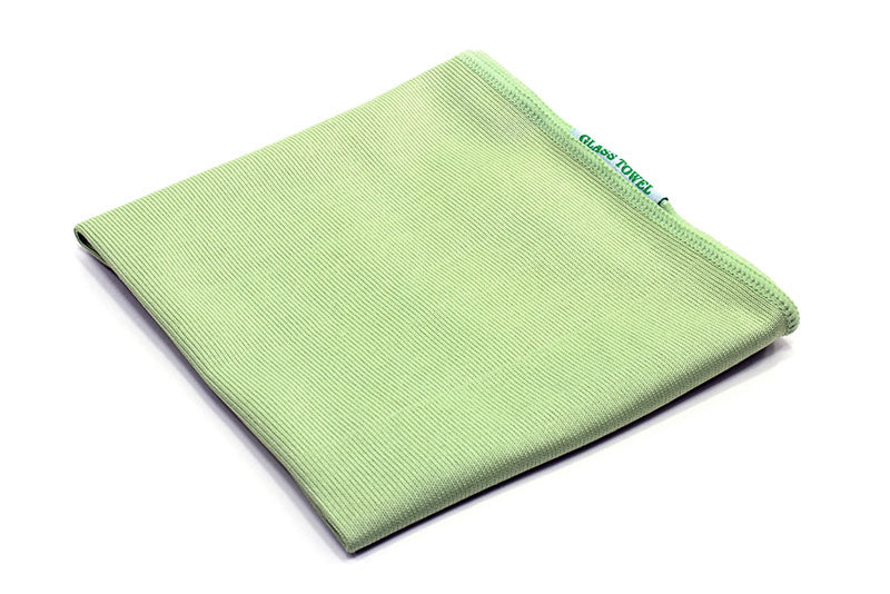Microfiber Glass, Window and Mirror Towel - No Lint or Streaks (260 gsm, 16 in. x 16 in.)