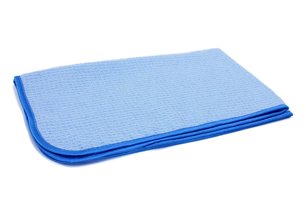 Medium Size Lightweight Waffle-Weave Microfiber Drying Towels (300 gsm, 16 in. x 27 in.)